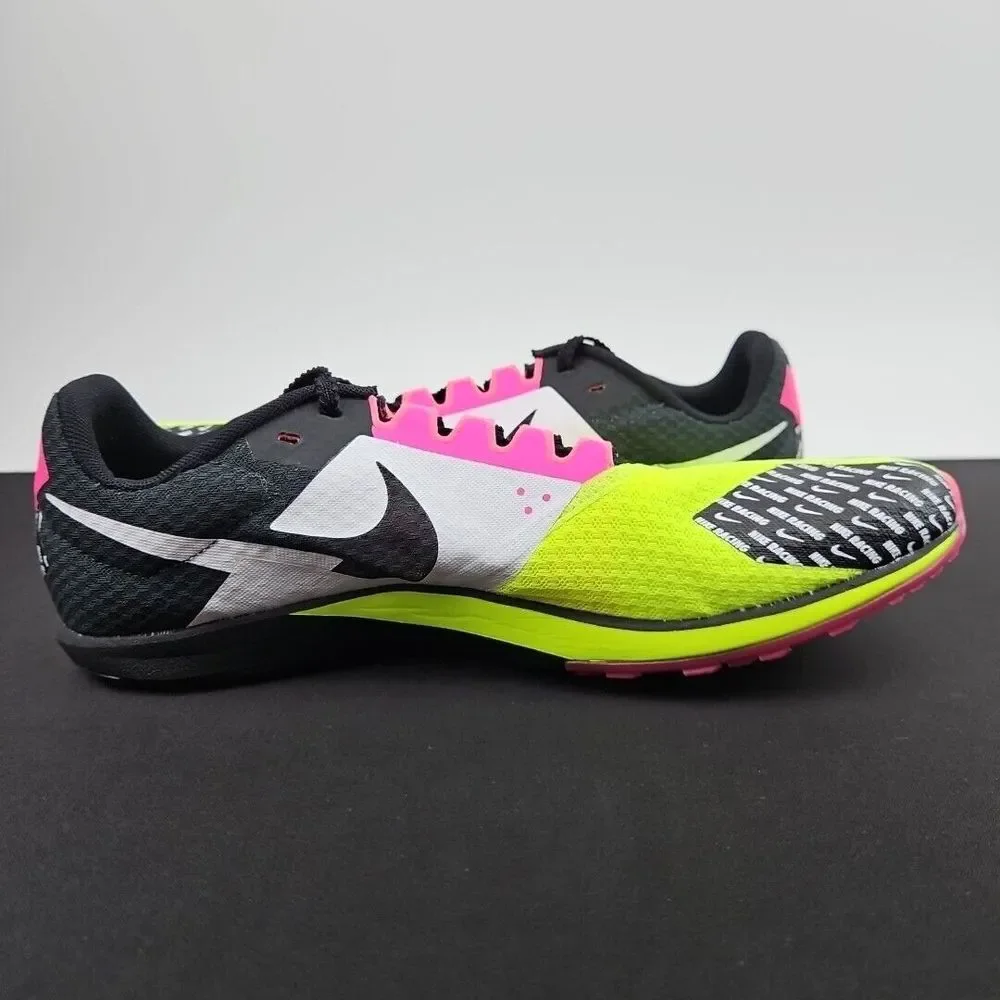 Nike Rival XC 6‎ Cross Country Spikes Volt/Black/Hyper Pink DX7999-700 Men's 9.5